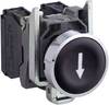Schneider Electric XB4BA3351 XB4BA3351 Drucktaster 600 V 6 A tastend (Ø x H) 22 mm x 47 mm IP66, IP67, IP69, IP69K 1 St.