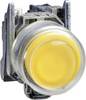 Schneider Electric Drucktaster, gelb o. Rastung, 1S XB4BP581EX