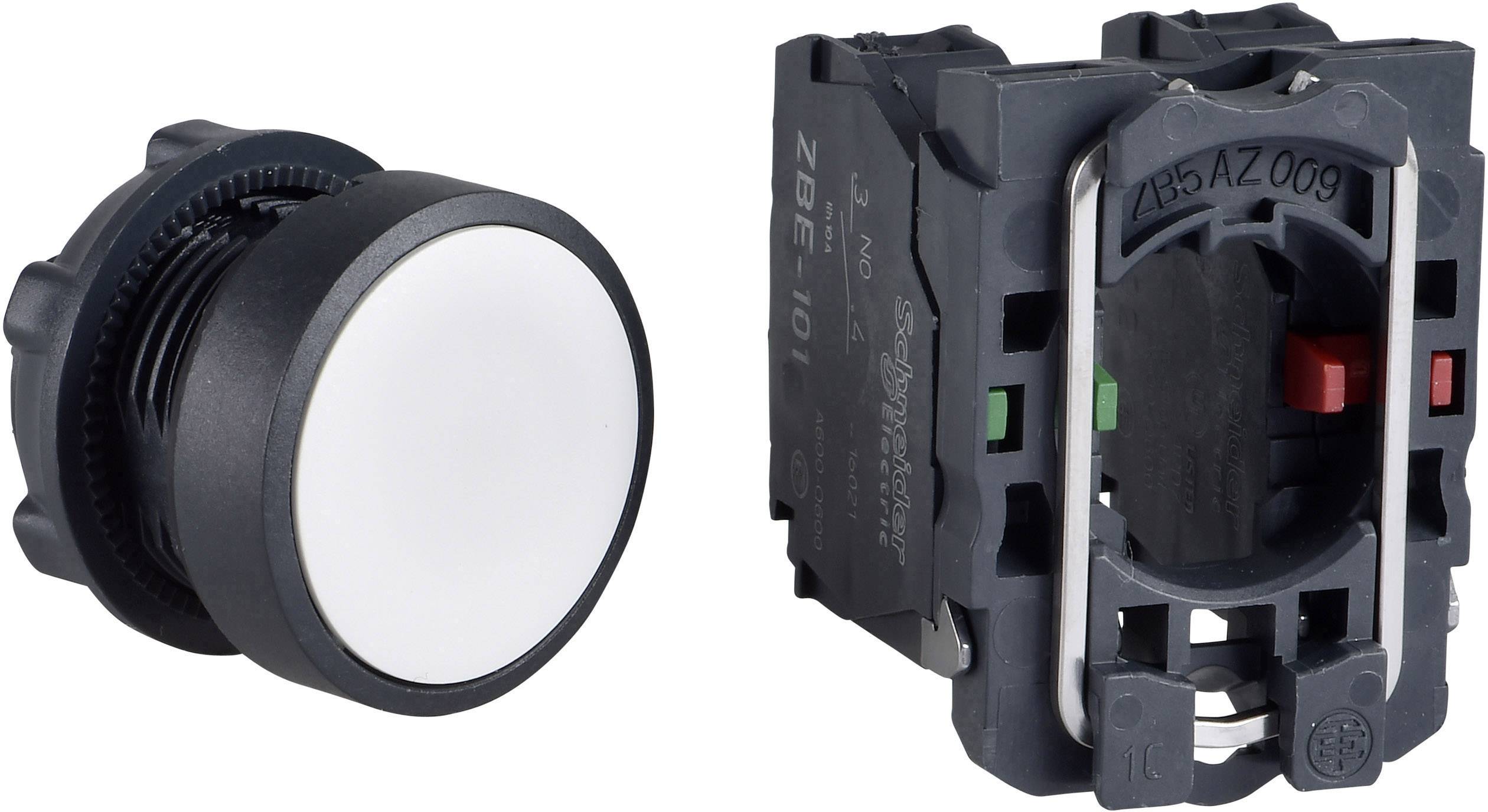 Schneider Electric XB5AA15 XB5AA15 Drucktaster 600 V 6 A tastend (L x B x H) 52 x 30 x 42 mm IP66, IP67, IP69, IP69K 1 S