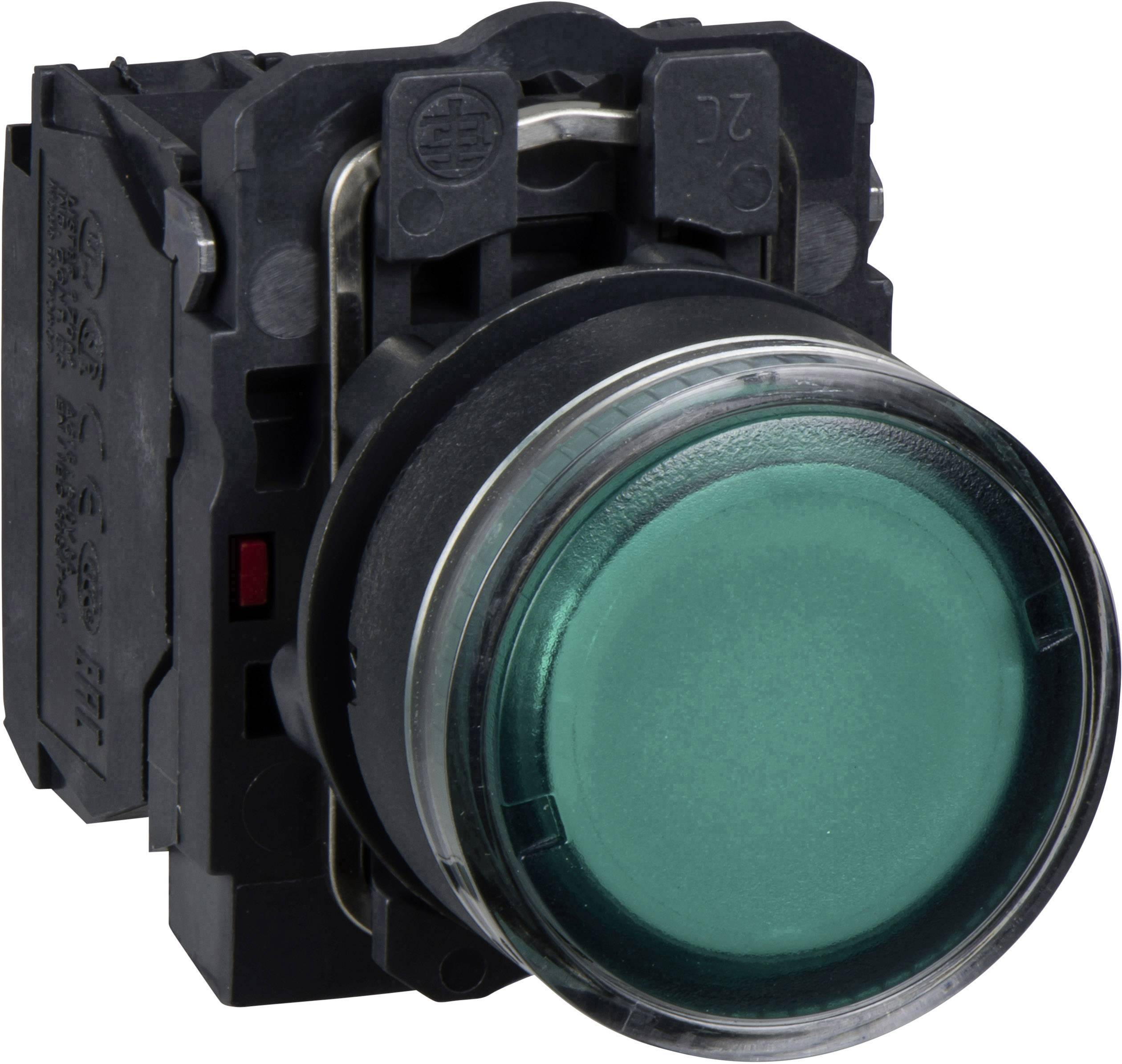 Schneider Electric XB5AW3365 XB5AW3365 Leuchtdrucktaster 600 V 6 A tastend (L x B x H) 54 x 30 x 42 mm IP66, IP67, IP69,