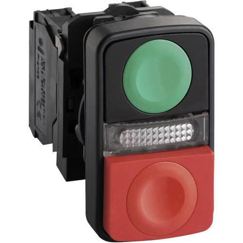 Schneider Electric XB5AW73731M5 XB5AW73731M5 Leucht-Doppeldrucktaster 600 V 6 A tastend IP66, IP69, IP69K 1 St.