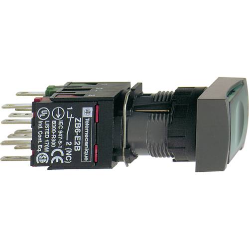 Schneider Electric XB6DF3B5B XB6DF3B5B Leuchtdrucktaster 250 V 3 A tastend (L x B x H) 61 x 24 x 18 mm IP65 1 St.