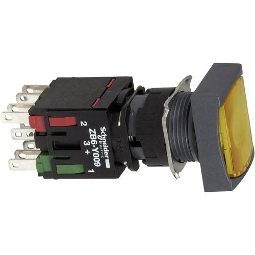Schneider Electric XB6DW5B5B XB6DW5B5B Leuchtdrucktaster 250 V 3 A tastend (L x B x H) 57 x 24 x 18 mm IP65 1 St.