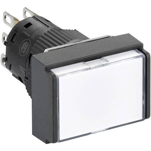 Schneider Electric XB6EDW1B1P XB6EDW1B1P Leuchtdrucktaster 220 V/AC 3 A tastend IP65 5 St.