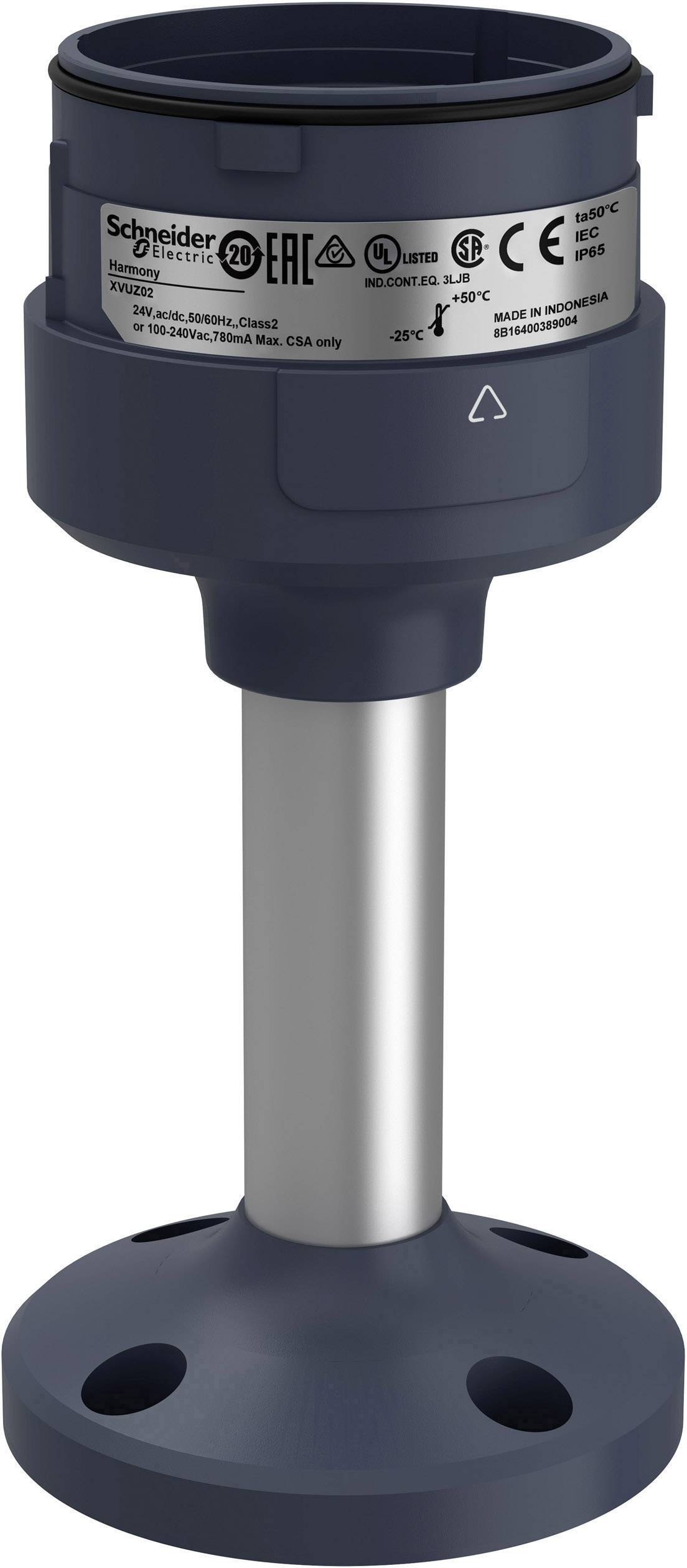 Schneider Electric Montagefuß sw, mit Rohr 100mm XVUZ02