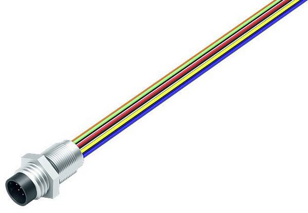 binder 76 6019 0118 00012-0200 Sensor-/Aktor-Steckverbinder, konfektioniert M8 Stecker, Einbau vertikal 1 St.