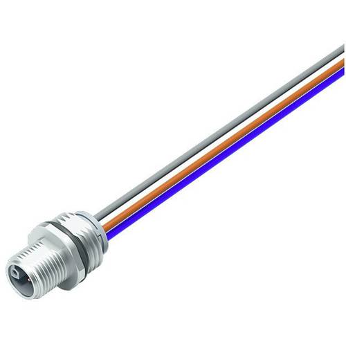 binder 09 0641 700 05 Sensor-/Aktor-Steckverbinder, konfektioniert M12 Stecker, Einbau vertikal 1 St.