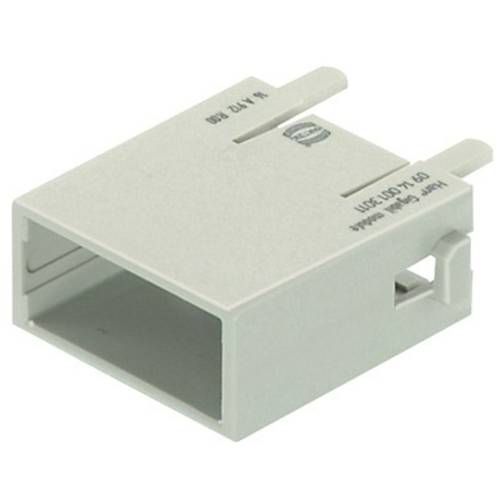 Thumbnail - 09140013011 HARTING Han Moduladapter Stifteinsatz (M) Steckzyklen >=500 Temperaturbereich -40°C bis 125°C - 1 Stück