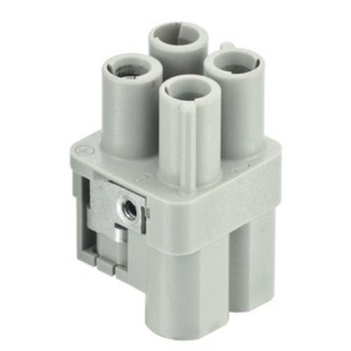 Thumbnail - 09120033151 HARTING Han Q3/0 Buchseneinsatz (F) Crimpanschluss, 3-polig+PE 400V, 40A - 1 Stück