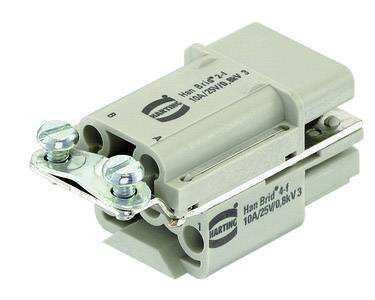 09120062794 HARTING Han Brid-Wanddurchf.+ Cu-Bus Bu-c Stifteinsatz (M) Crimpanschluss, 6-polig 4/2 50V, 10A - 1Stück