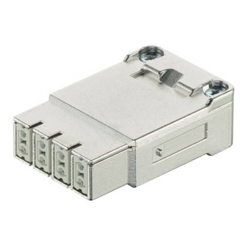 Thumbnail - 09140083111 HARTING Han GigaBit Modul Cat.6A Buchseneinsatz (F) Crimpanschluss, 8-polig+Schirmung 50V, 5A - 1 Stück