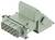 Steckverbinder mit mehreren Kontakten und metallischen Befestigungsschrauben, geeignet für industrielle Anwendungen.