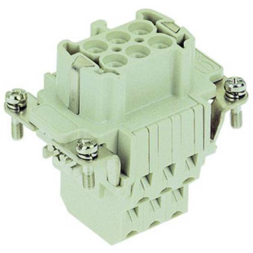 Thumbnail - 09330062772 HARTING Han 6ESS Buchseneinsatz (F) Doppel-Käfigzugfederanschluss, 6-polig+PE 500V, 16A - 1 Stück