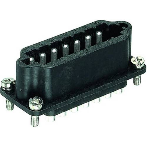 09700142613 HARTING Han STAF14 Stifteinsatz (F) Lötanschluss, 14-polig AC 25V / DC 60V, 10A - 1Stück