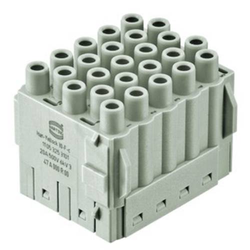 Thumbnail - 11053253101 HARTING Yellock Monoblock Gr. 30 Buchseneinsatz (F) Crimpanschluss, 25-polig 500V, 16A - 1 Stück