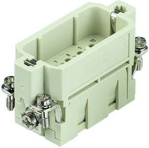 HARTING Han 10A Stifteinsatz (M) Crimpanschluss, 10-polig+PE 250V, 16A - 1 Stück