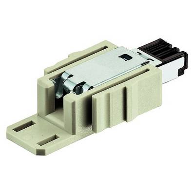 LWL-Adapter mit Duplex-Kupplung und Kunststoffgehäuse, geeignet für die Verbindung von Lichtwellenleitern in Netzwerkanwendungen.