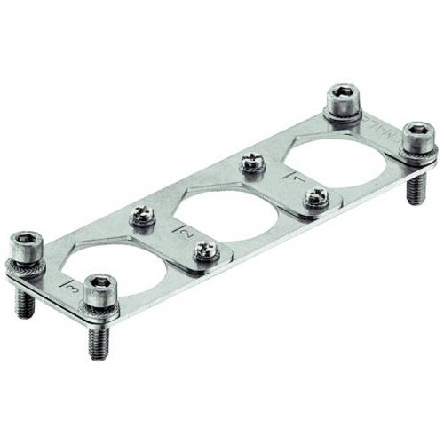 Thumbnail - 09110009957 HARTING Han HPR Halterahmen enlarged, Baugröße 24B Stift, für 3 HC-Module 350 Werkstoff Metall - 1 Stück