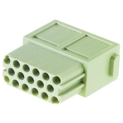 Thumbnail - 09140173101 HARTING Han DDD Modul Buchseneinsatz (F) Crimpanschluss, 17-polig 160V, 10A - 1 Stück