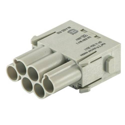Thumbnail - 09140063041 HARTING Han E Protected Modul Stifteinsatz (M) Crimpanschluss, 6-polig 830V, 16A - 1 Stück