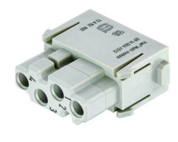 Buchsenmodul 09140044512 HARTING Inhalt: 1 St. Buchsenmodul