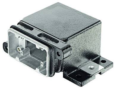 Elektronisches Steuergerät, rechteckige Form, Metallgehäuse, mit seitlichem Steckanschluss.