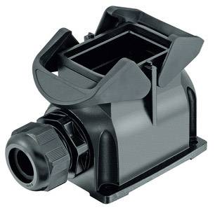 19411060232 HARTING Han ECO 6B Sockelgehäuse, 1xM32 seitlicher Kabelabgang, mit 2 Querbügeln Klemmbereich 13,0mm -