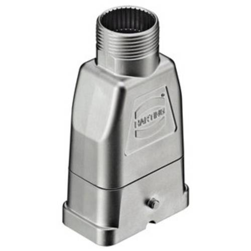 19120080412 HARTING Han Q EMV Tüllengehäuse mit PE-Klemmstelle, 1xM25 gerader Kabelabgang, für 1 Bügel (am Unterteil)