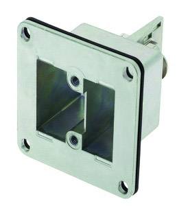 HARTING Modular Twin Wanddurchführung passend für 2 Module Anschraubloch 50,0mm x 49,0mm Bohrung 4x4,4mm - 1 Stück