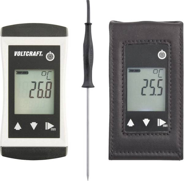 VOLTCRAFT PTM-120 + TG-400 Temperatur-Messgerät  -70 - 250 °C Fühler-Typ Pt1000 IP65