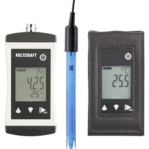 VOLTCRAFT KBM-110 + TG-400 pH-Messgerät Redox (ORP), Temperatur, pH-Wert