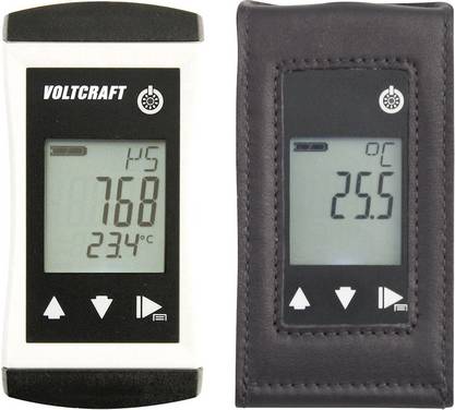 VOLTCRAFT LWT-100 + TG-400 Leitfähigkeits-Messgerät  Leitfähigkeit, Salinität, Gelöste Teilchen (TDS)