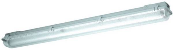 Schuch Gen2 LED-Feuchtraum-Wannenleuchte  LED LED fest eingebaut 25 W Neutralweiß Grau