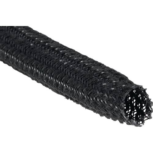 Thumbnail - HellermannTyton 170-60400 HEGSAS04-PET-BK Geflechtschlauch Schwarz Polyester 2 bis 8 mm Meterware
