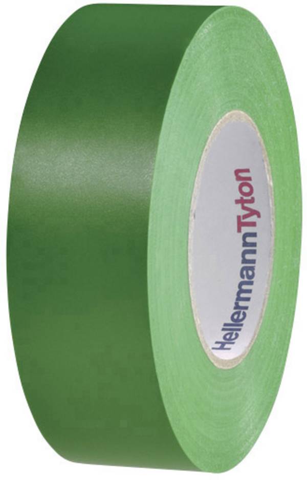 Hellermann HTAPE-FLEX15GN-25x25 PVCHelaTape Isolierband grün 710-00136