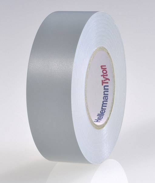 Hellermann HTAPE-FLEX15GY-25x25 PVC HelaTape Isolierband grau 710-00141-1