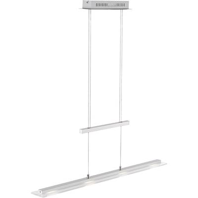 Fischer & Honsel Tenso TW 67672 Pendelleuchte LED LED, Lichtquelle durch Elektrofachkraft austauschbar 12 W Nickel