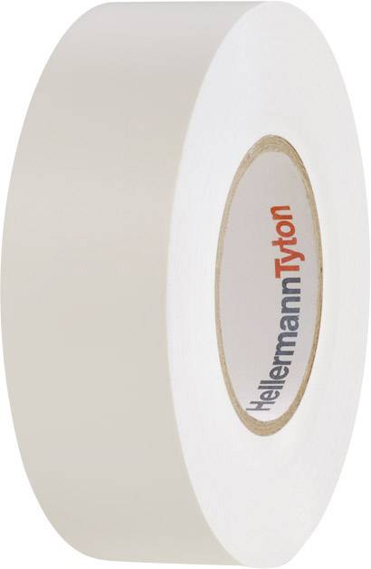Hellermann HTAPE-FLEX15WH-25x25 PVCHelaTape Isolierband weiß 710-00138-1