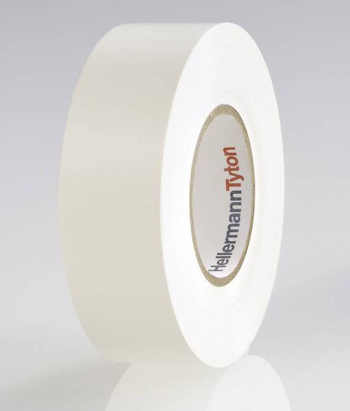 Hellermann HTAPE-FLEX15WH-25x25 PVCHelaTape Isolierband weiß 710-00138-0