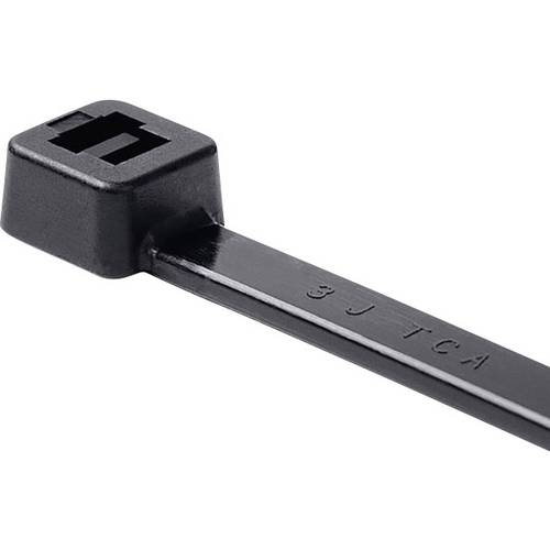 HellermannTyton 111-01264 GL200-PA11W-BK (100) Kabelbinder 202 mm 4.70 mm Schwarz 100 St.