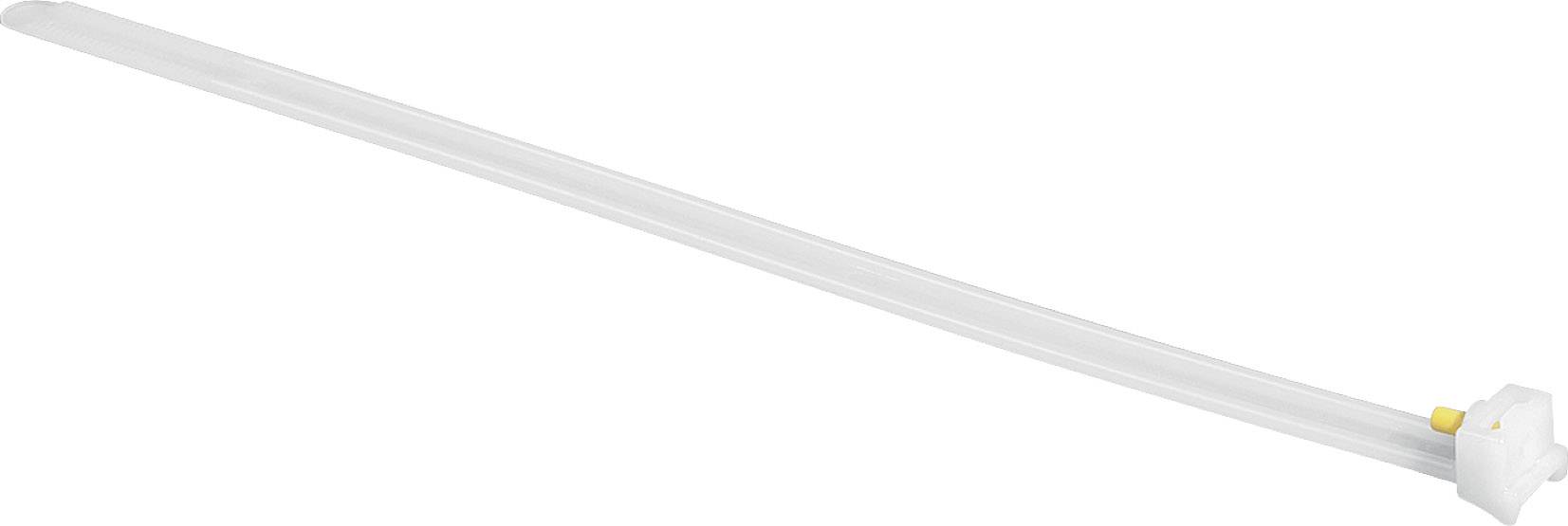 HellermannTyton 121-82180 KR8/21-PA66W-BK Kabelbinder 210 mm 8 mm Schwarz mit Glasfaserstift-Verschluss, UV-stabilisiert 50 St.