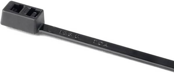 HellermannTyton 117-05000 T50RDH-PA66-BK Kabelbinder 210 mm 4.70 mm Schwarz 100 St.