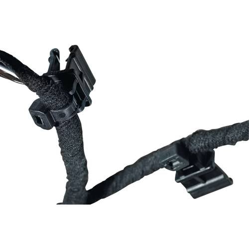 HellermannTyton 150-76090 T30REC4A-PA66HS/PA66HIRHS-BK Kabelbinder 148 mm 3.60 mm Schwarz mit Spreizanker 500 St.