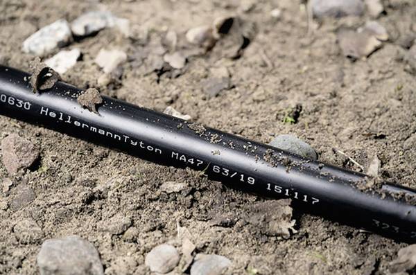 HellermannTyton 323-20080 Schrumpfschlauch mit Kleber Schwarz 8 mm 2 mm Schrumpfrate:4:1 1 m