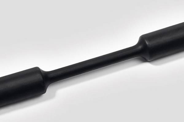 HellermannTyton 333-31200 Schrumpfschlauch ohne Kleber Schwarz 12 mm 4 mm Schrumpfrate:3:1 Meterware