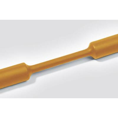 HellermannTyton 309-20953 Schrumpfschlauch ohne Kleber Orange 9.50 mm 4.80 mm Schrumpfrate:2:1 Meterware