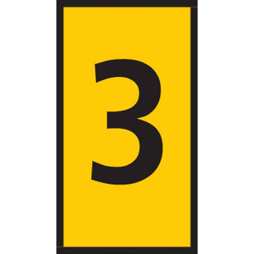 HellermannTyton 592-12063 CWML-3-260-YE-260-YE Kabel-Etikett