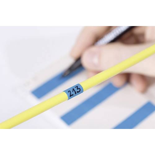 Thumbnail - HellermannTyton 598-71402 HSMB-C3-1402-BU-1402-BU/CL Etiketten-Kabellaminierer Blau 1 St.