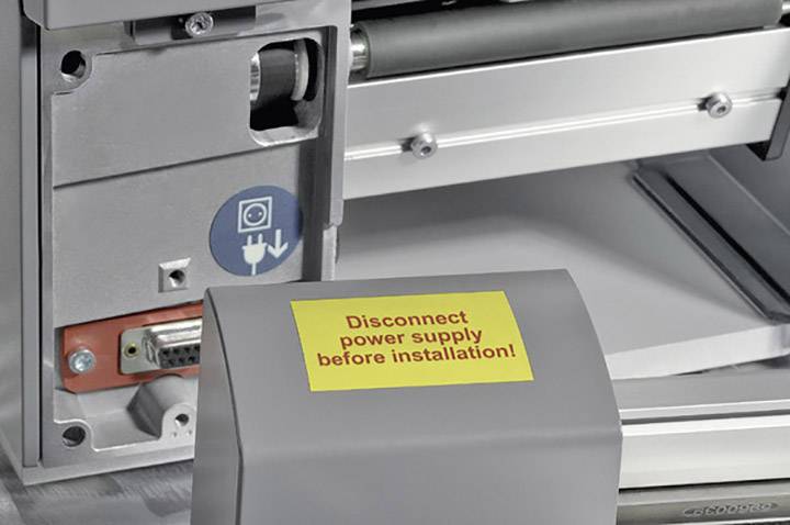 HellermannTyton 594-61102 TAG156LA4-1102-YE-1102-YE Etikett für Laserbedruckung