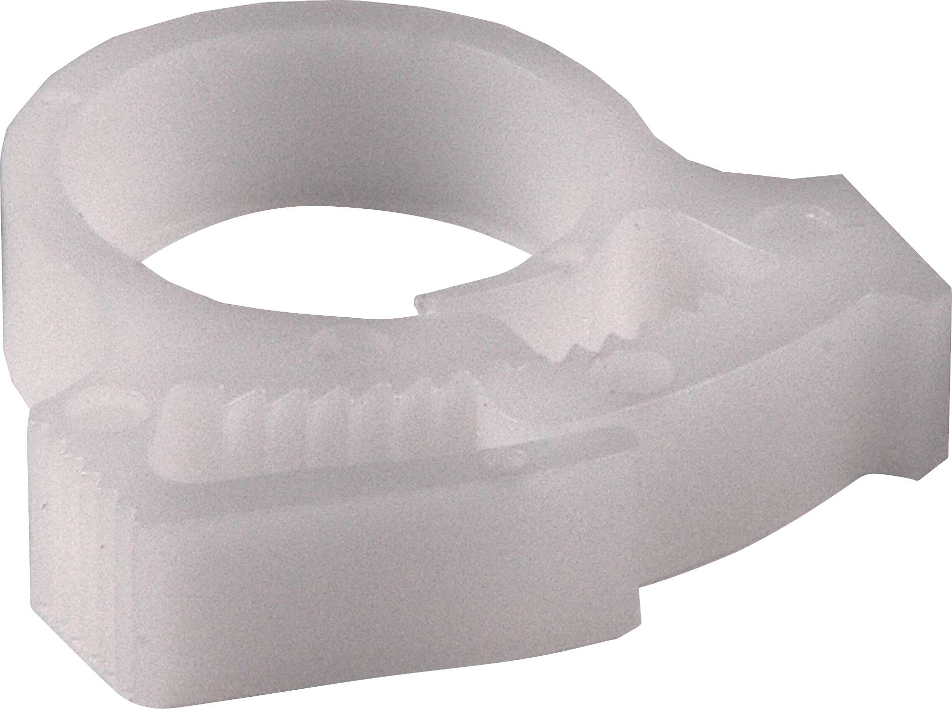 HELLERMANN HELLERMANN Befestigungsschelle 1f Ø16mm SNP10(E)-POM-NA (500) geschl Kst